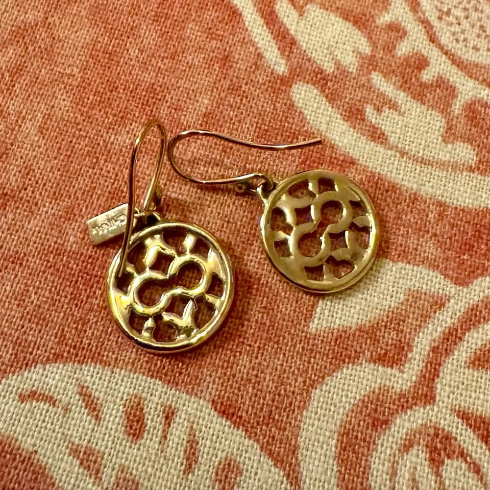 Coach Elegant Gold and Silver Earrings - Picture 3 of 6
